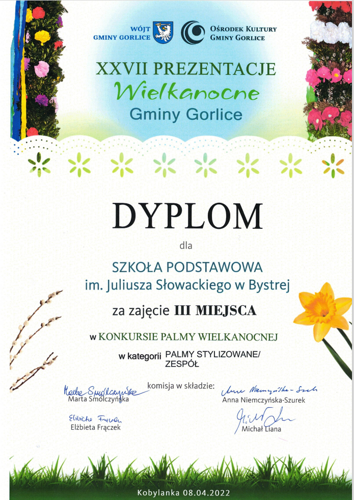 dyplom palma 2022